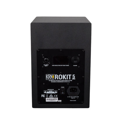 KRK RP5 G4 ROKIT 5 G4 5" Powered Studio Monitor White Noise
