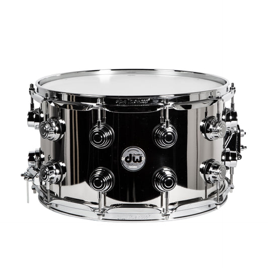 DW Collectors Series Nickel Over Brass Snare Drum - 8 x 14 - b stock -