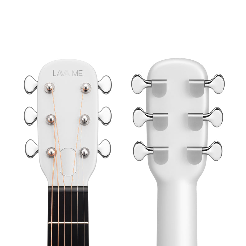 Lava Music ME 4 Carbon Fiber 38” Acoustic Electric Guitar - White