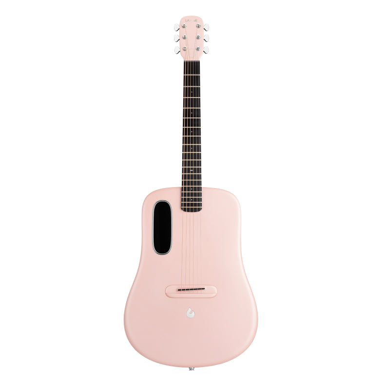 Lava Music ME 4 Carbon Fiber 38” Acoustic Electric Guitar - Pink