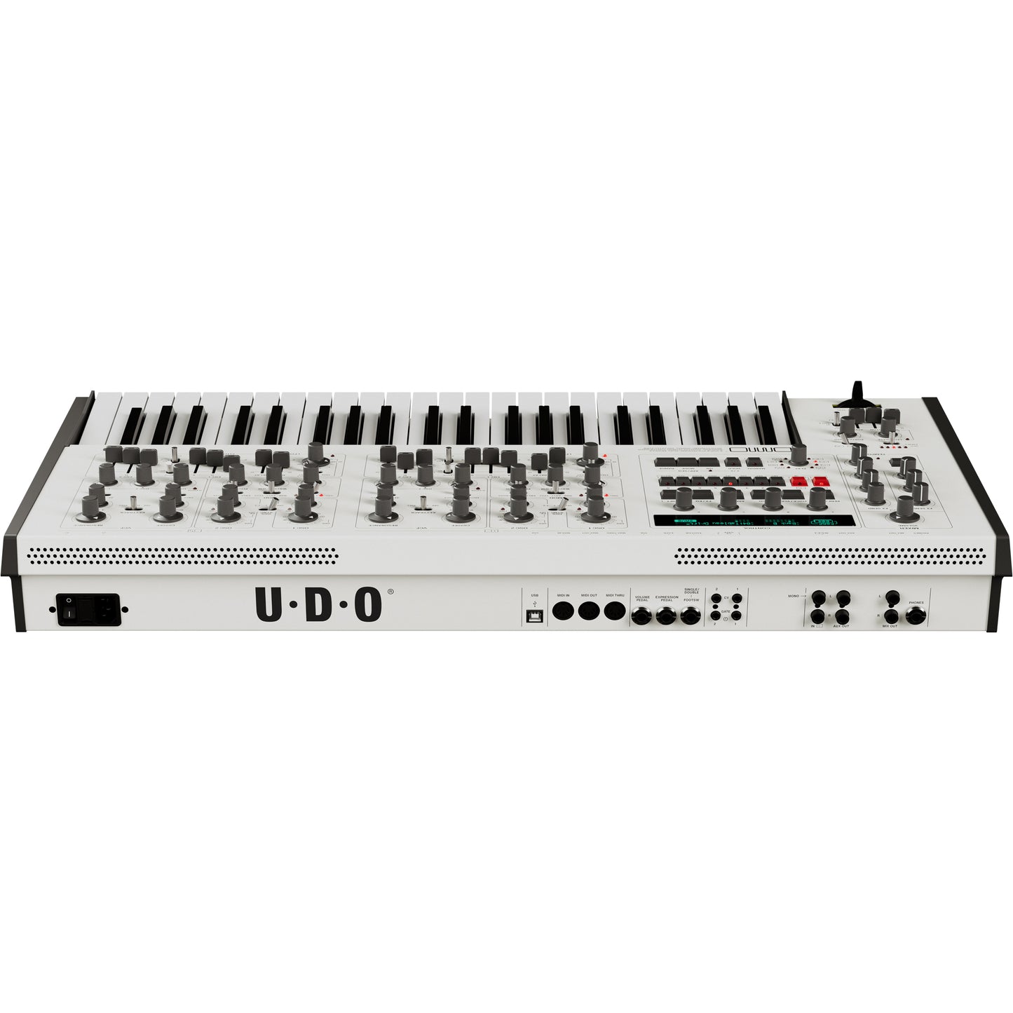 UDO Audio DMNO 8 Voice Analog Hybrid Synthesizer - White