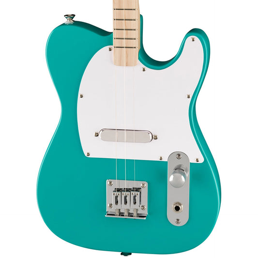 Fender X Loog Telecaster 3-String Children's Guitar, Green