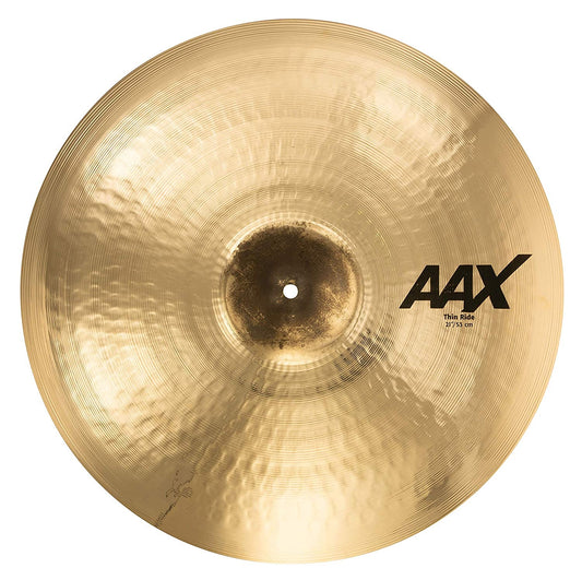 Sabian 21” Ride Cymbal AAX Thin Ride Cymbal