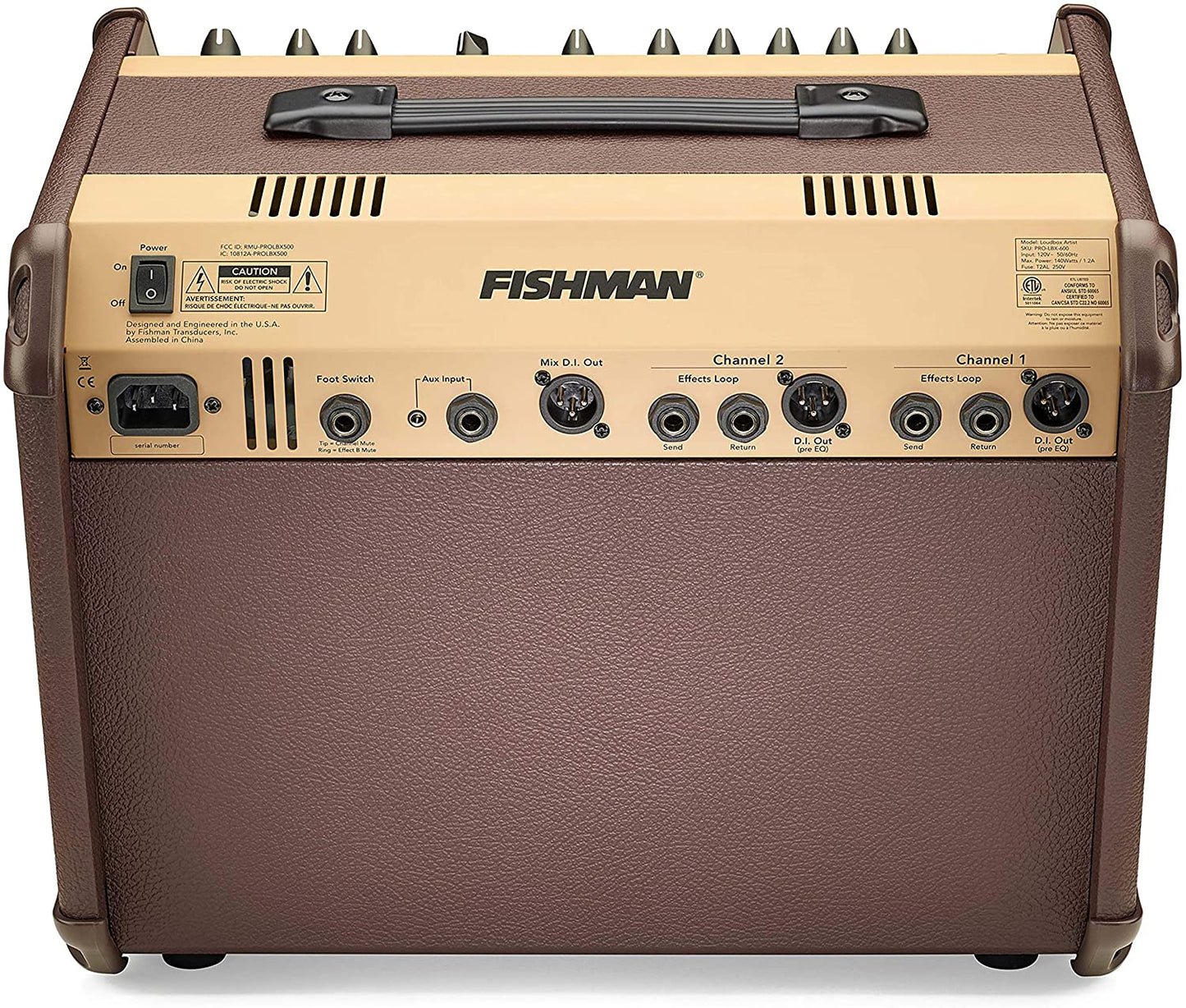 Fishman Loud Box Artist Bluetooth Enabled Acoustic Guitar Amplifier