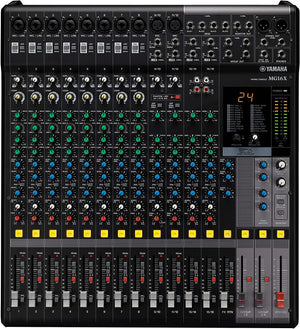 Yamaha MG16XCV 16 Input, 4 Bus Stereo Mixer with Effects