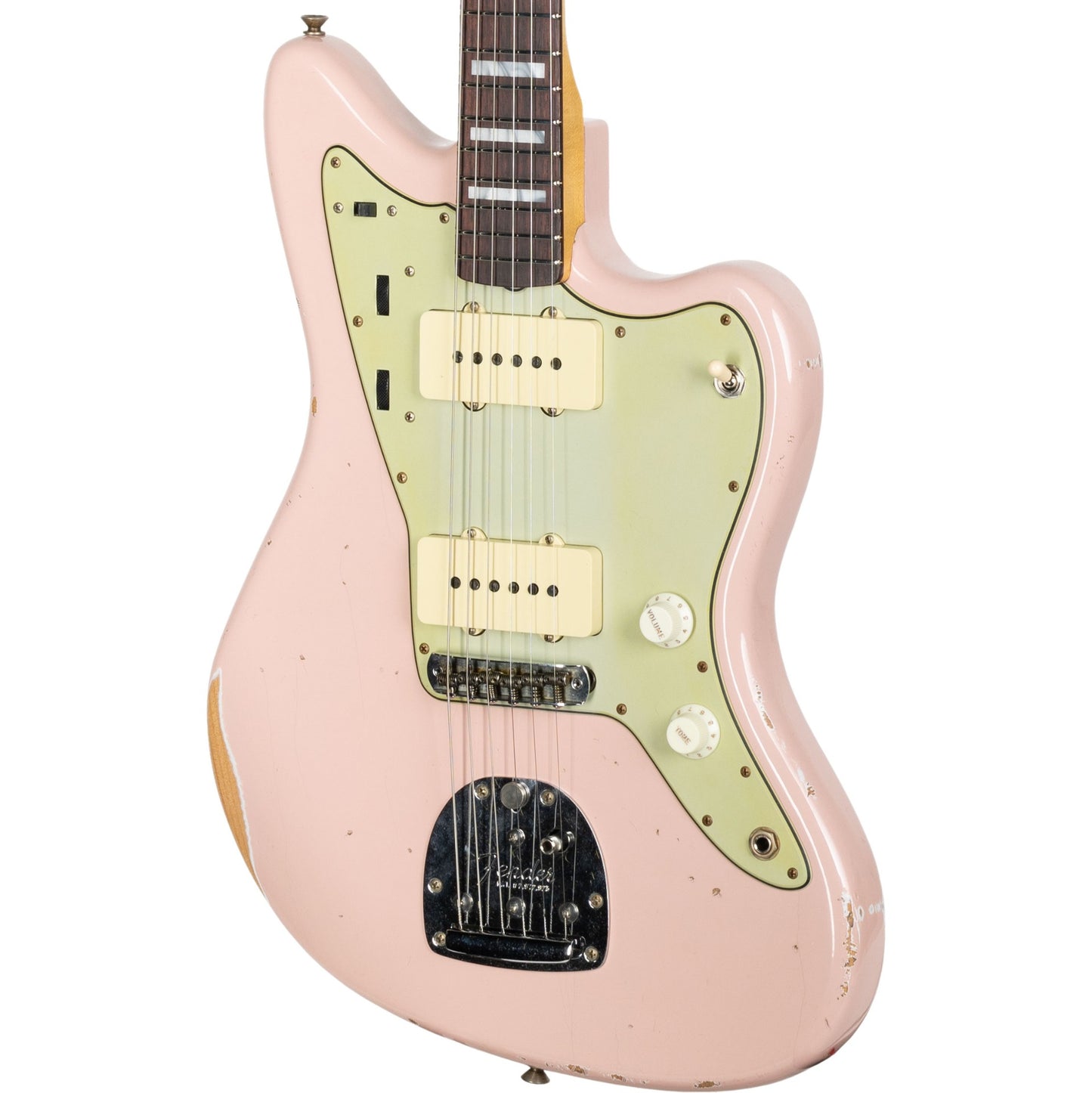 Fender Custom Shop 62 Jazzmaster Relic Electric Guitar - Shell Pink