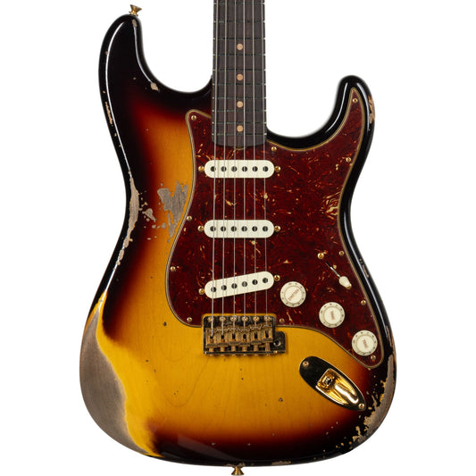 Fender Custom Shop ‘63 Stratocaster Relic - 3 Tone Sunburst