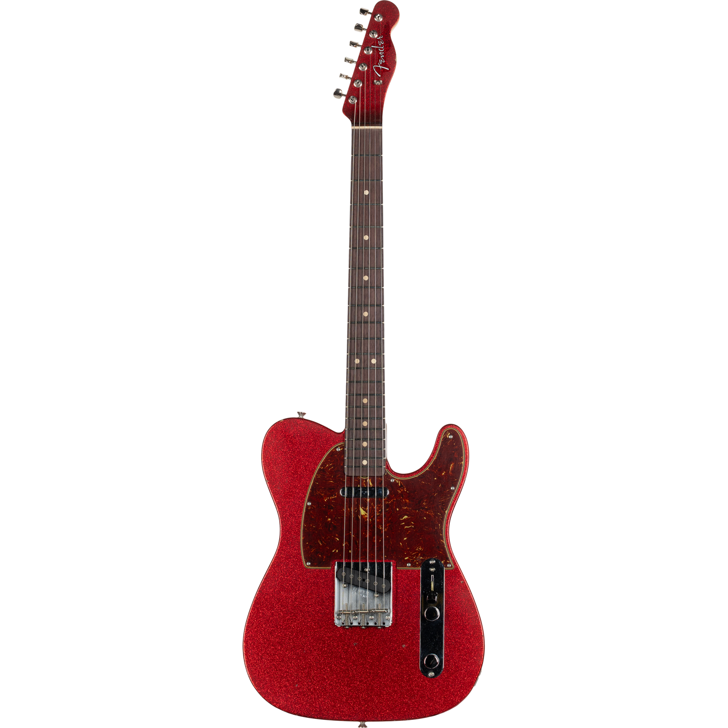 Fender Custom Shop 1963 Telecaster Journeyman Relic - Red Sparkle
