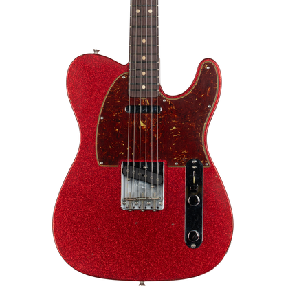 Fender Custom Shop 1963 Telecaster Journeyman Relic - Red Sparkle