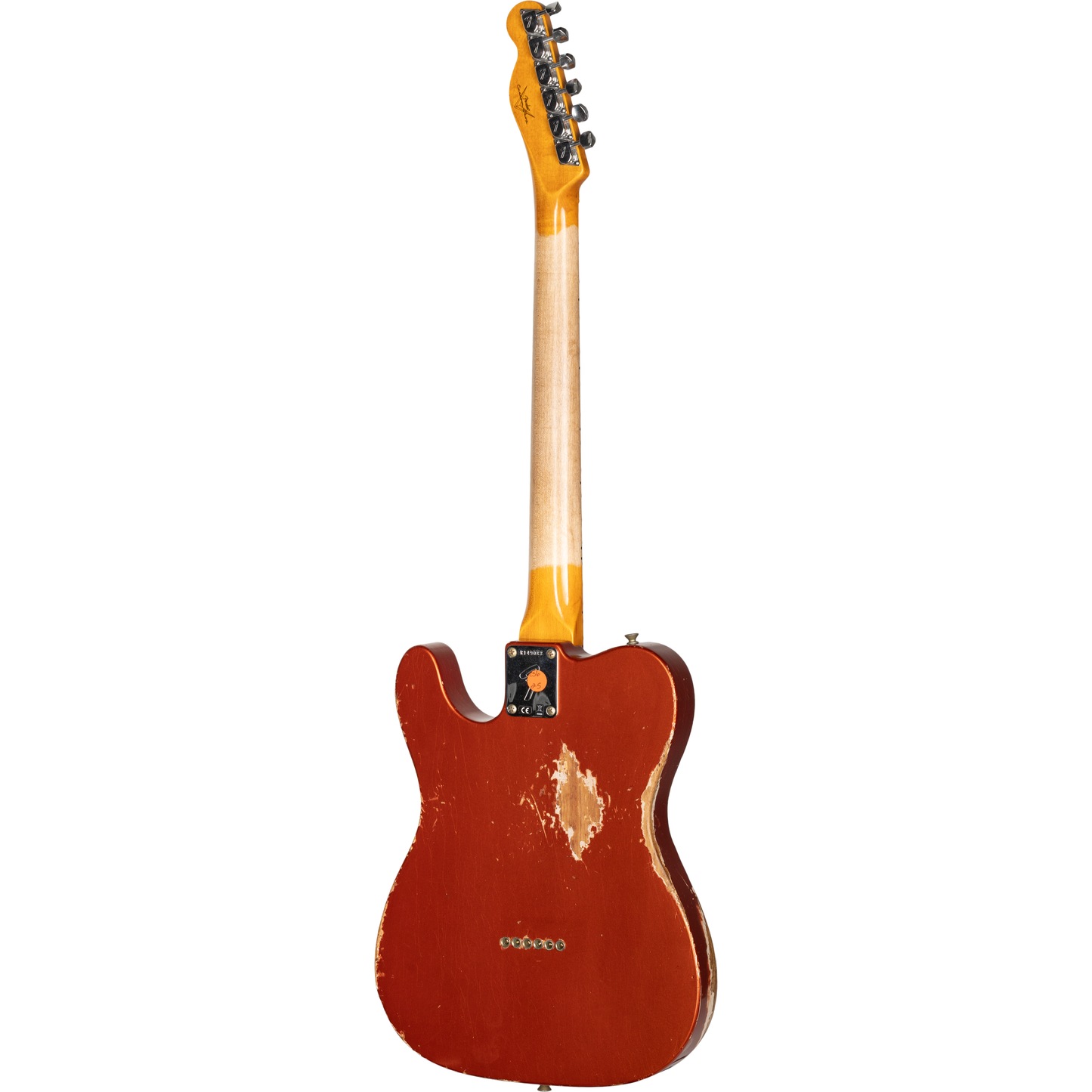 Fender Custom Shop 1970s Tele Custom Heavy Relic - Firemist Orange