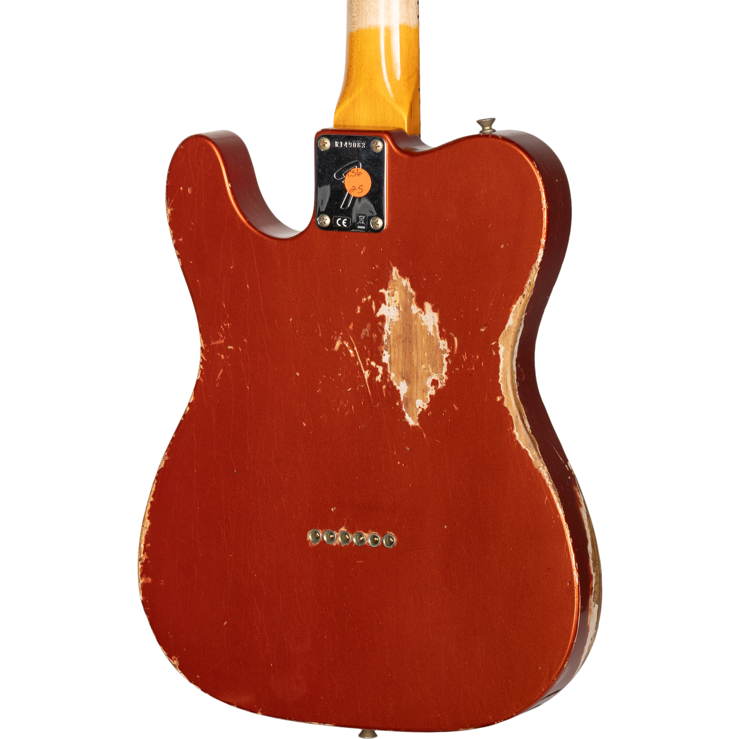 Fender Custom Shop 1970s Tele Custom Heavy Relic - Firemist Orange