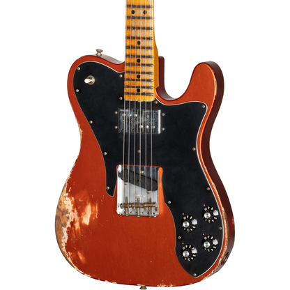 Fender Custom Shop 1970s Tele Custom Heavy Relic - Firemist Orange