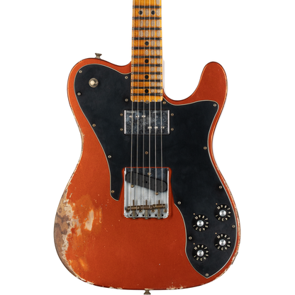 Fender Custom Shop 1970s Tele Custom Heavy Relic - Firemist Orange