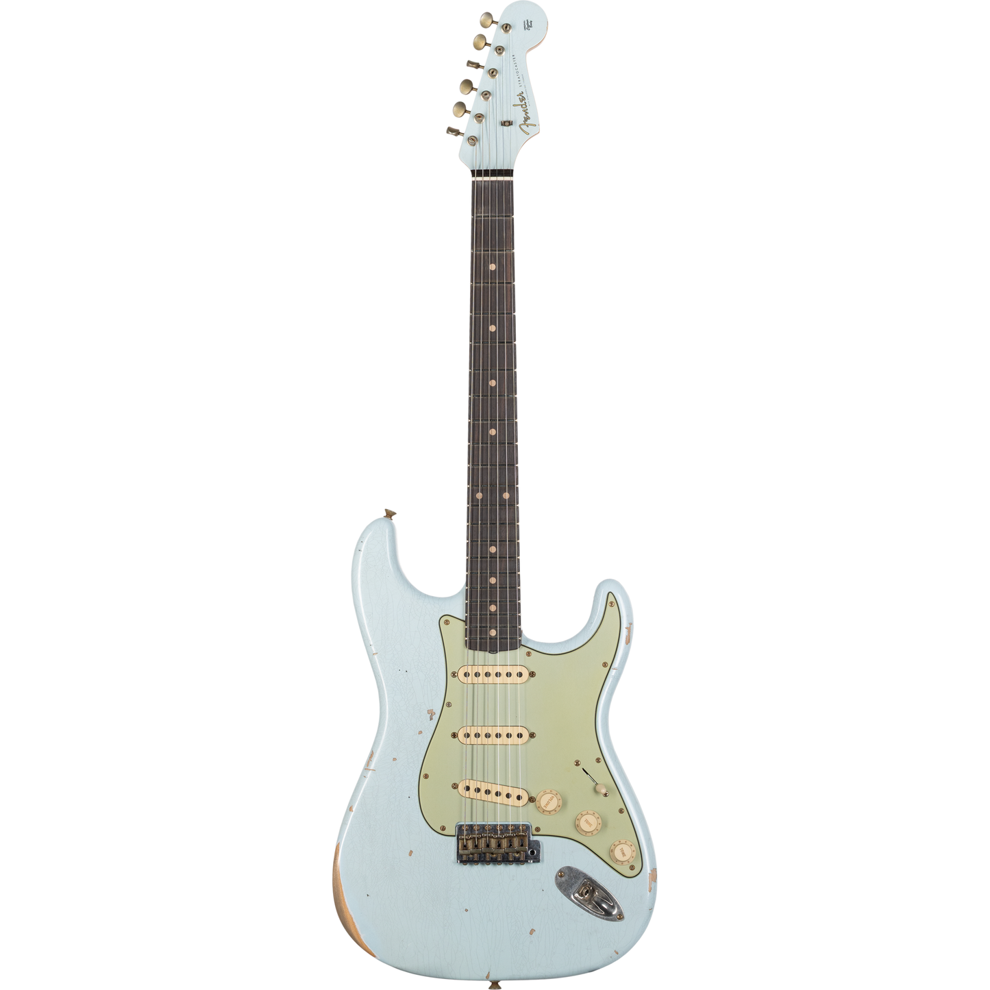 Fender Custom Shop Limited Edition 1960 Strat Relic - Aged Sonic Blue