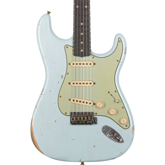 Fender Custom Shop Limited Edition 1960 Strat Relic - Aged Sonic Blue