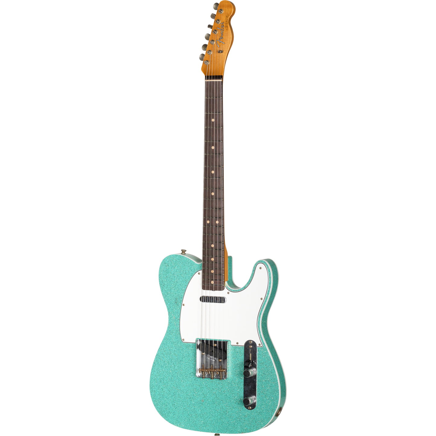 Fender Custom Shop Limited Edition 1960 Tele Custom Journeyman Relic - Seafoam Sparkle
