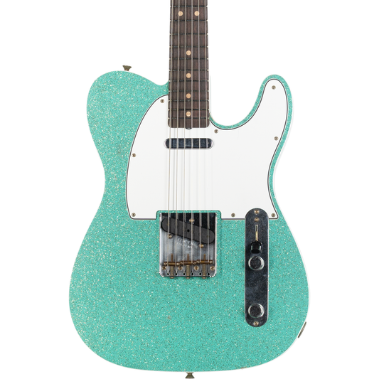 Fender Custom Shop Limited Edition 1960 Tele Custom Journeyman Relic - Seafoam Sparkle
