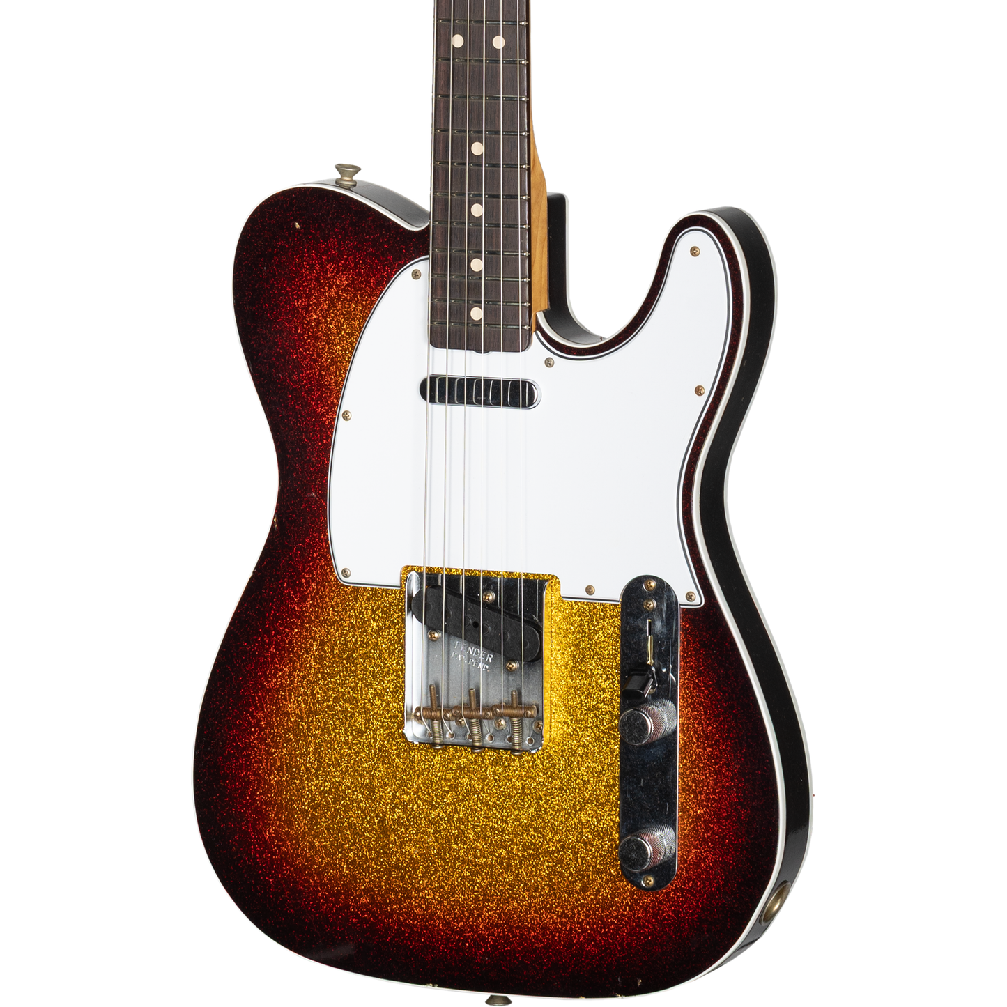 Fender Custom Shop Limited Edition 1960 Tele Custom Journeyman Relic - 3 Tone Sunburst Sparkle
