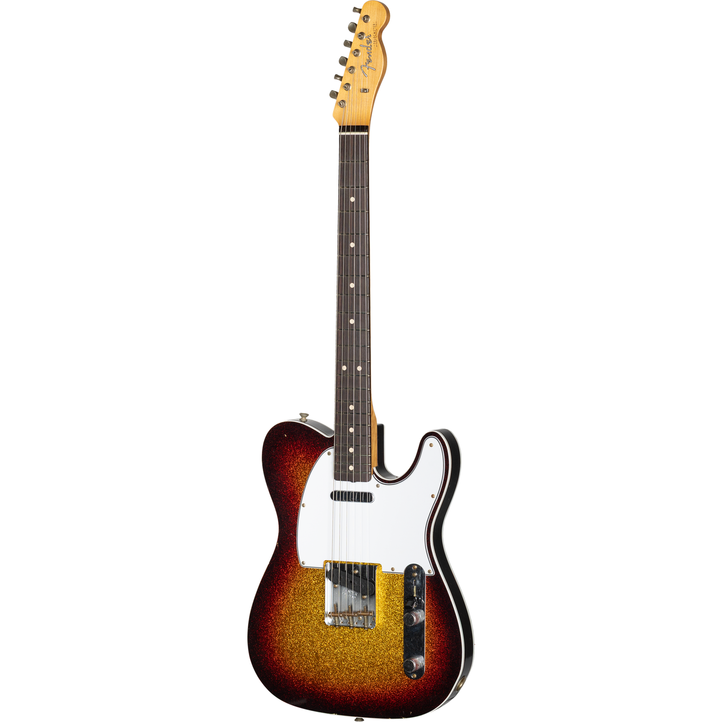 Fender Custom Shop Limited Edition 1960 Tele Custom Journeyman Relic - 3 Tone Sunburst Sparkle