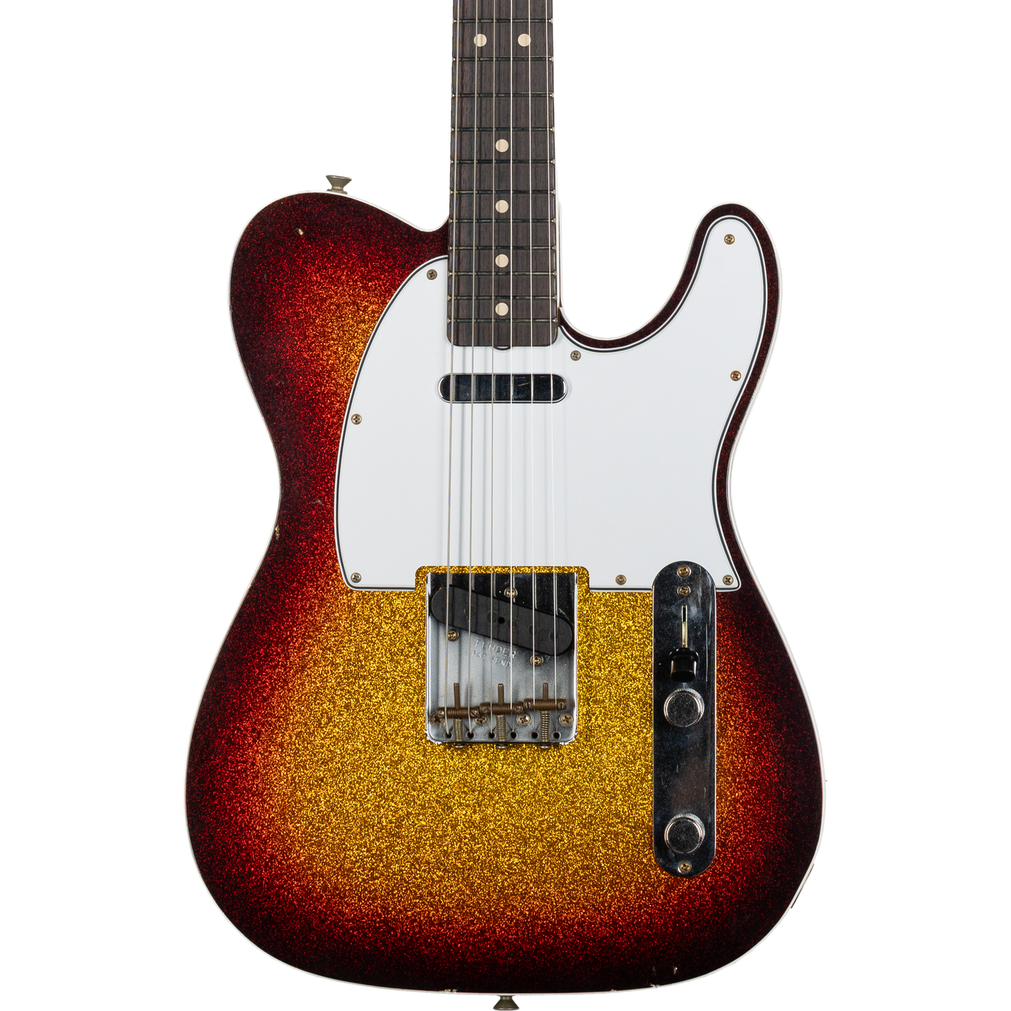 Fender Custom Shop Limited Edition 1960 Tele Custom Journeyman Relic - 3 Tone Sunburst Sparkle