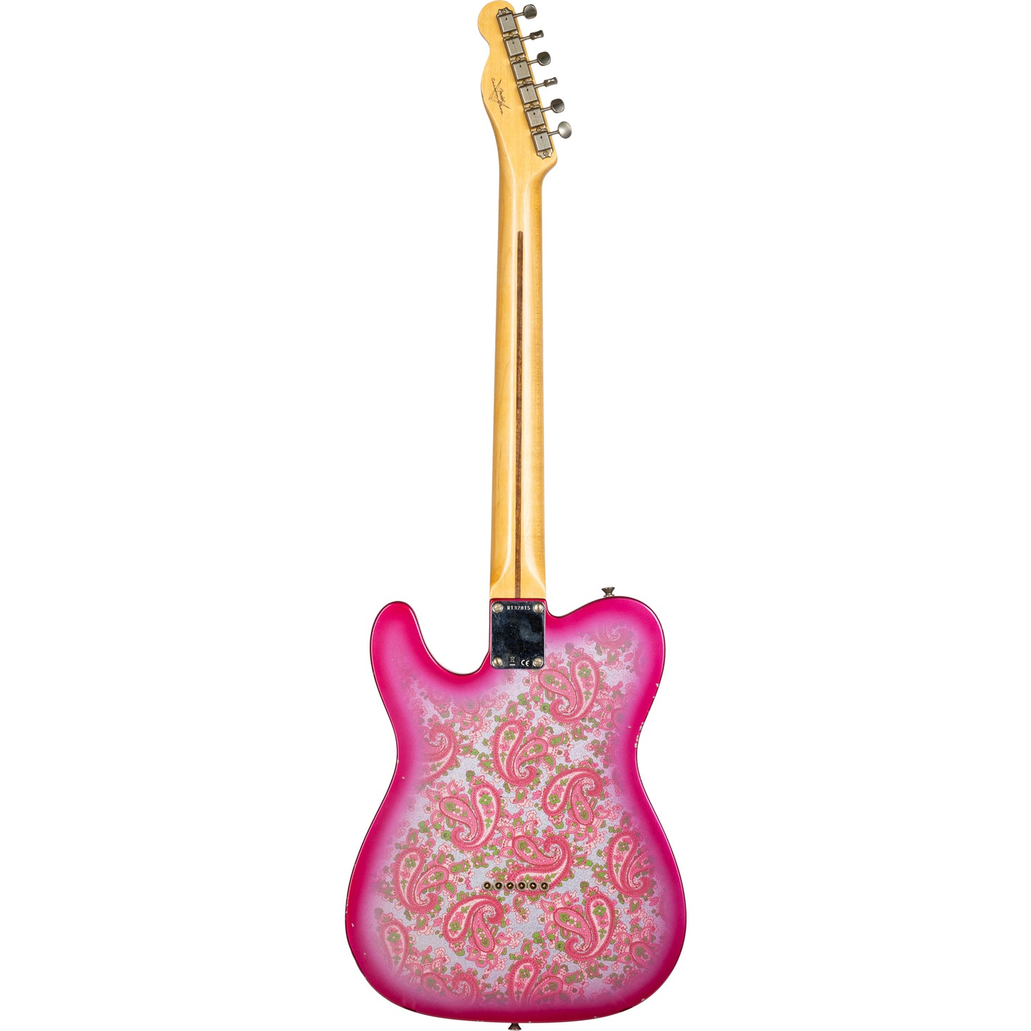 Fender Custom Shop 50's Esquire Relic Electric Guitar - Pink Paisley