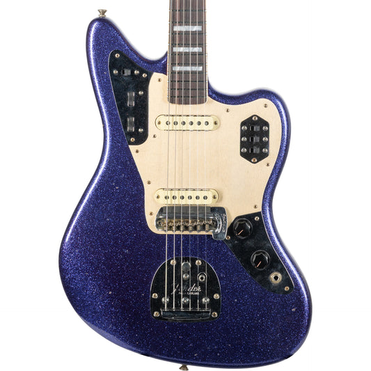 Fender Custom Shop 62 Jaguar Electric Guitar Journeyman PHC - Purple Sparkle