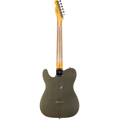 Fender Custom Shop 1956 Esquire Relic with Closet Classic Hardware - Super Aged Charcoal Frost Metallic