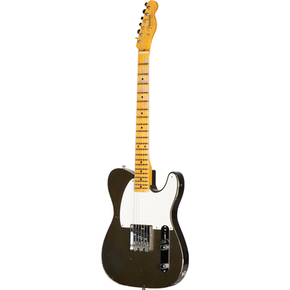 Fender Custom Shop 1956 Esquire Relic with Closet Classic Hardware - Super Aged Charcoal Frost Metallic