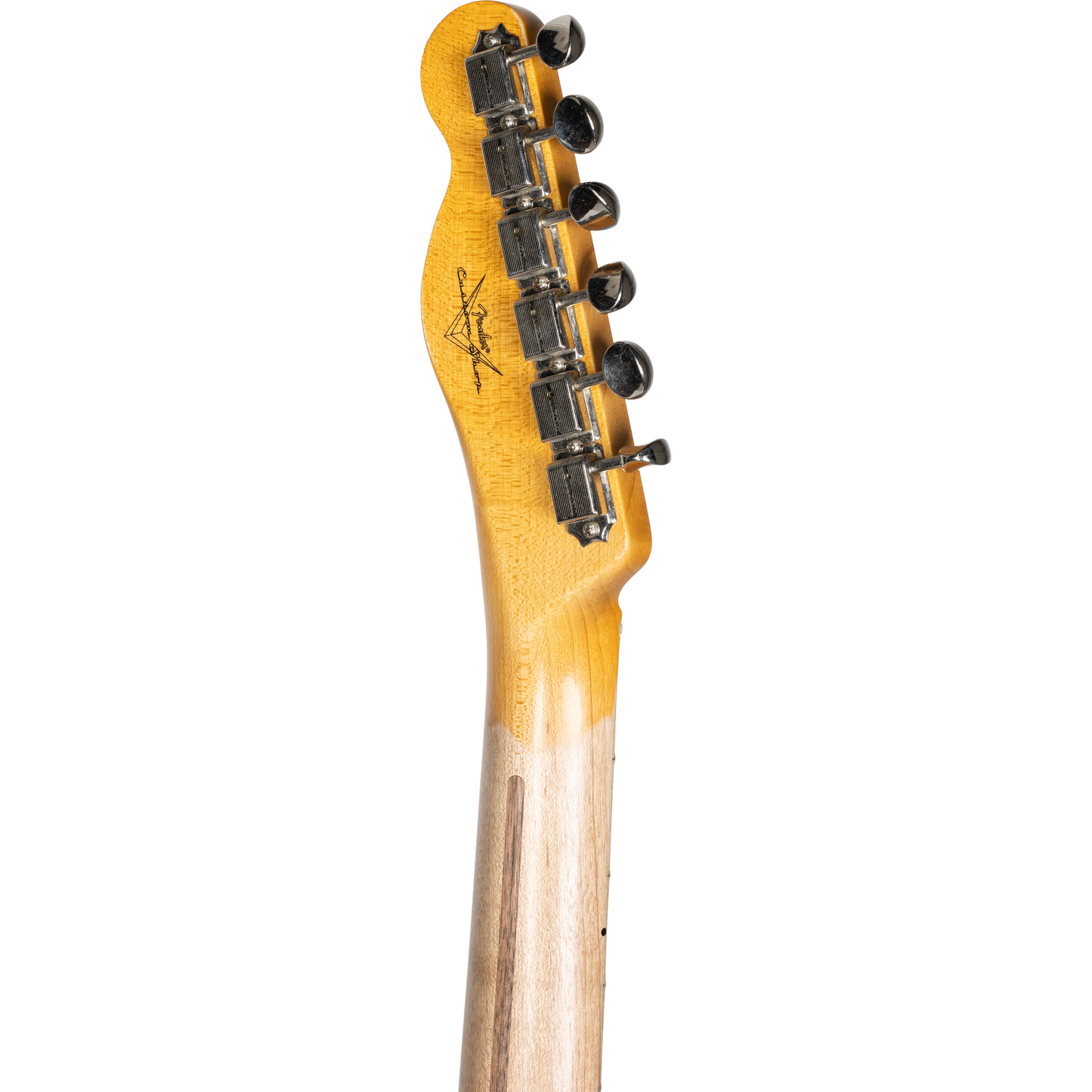 Fender Custom Shop 1956 Esquire Relic with Closet Classic Hardware - Super Aged Charcoal Frost Metallic