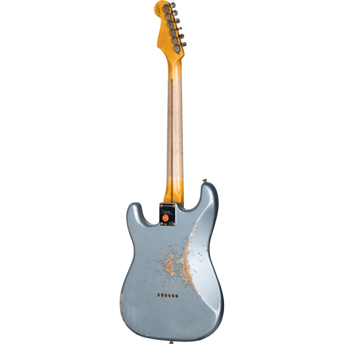 Fender Custom Shop 1956 Hardtail Stratocaster Heavy Relic - Faded Blue Ice Metallic
