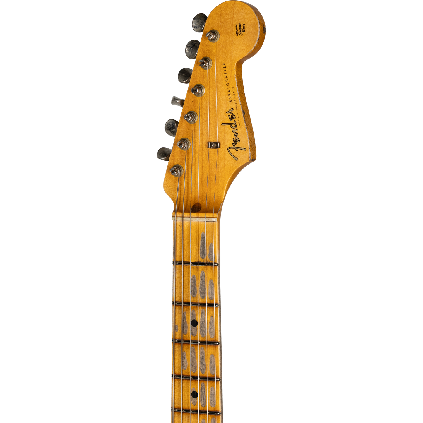 Fender Custom Shop 1956 Hardtail Stratocaster Heavy Relic - Faded Blue Ice Metallic