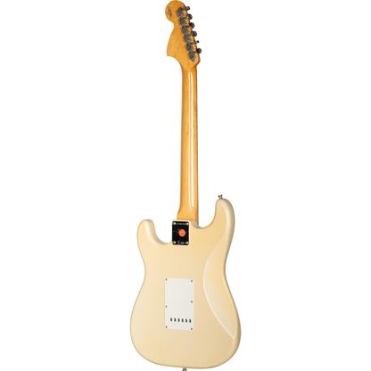 Fender Custom Shop 1966 Stratocaster DLX Closet Classic - Super Aged Olympic White