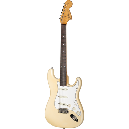 Fender Custom Shop 1966 Stratocaster DLX Closet Classic - Super Aged Olympic White