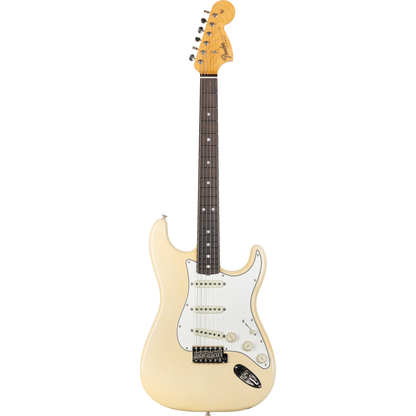 Fender Custom Shop 1966 Stratocaster DLX Closet Classic - Super Aged Olympic White