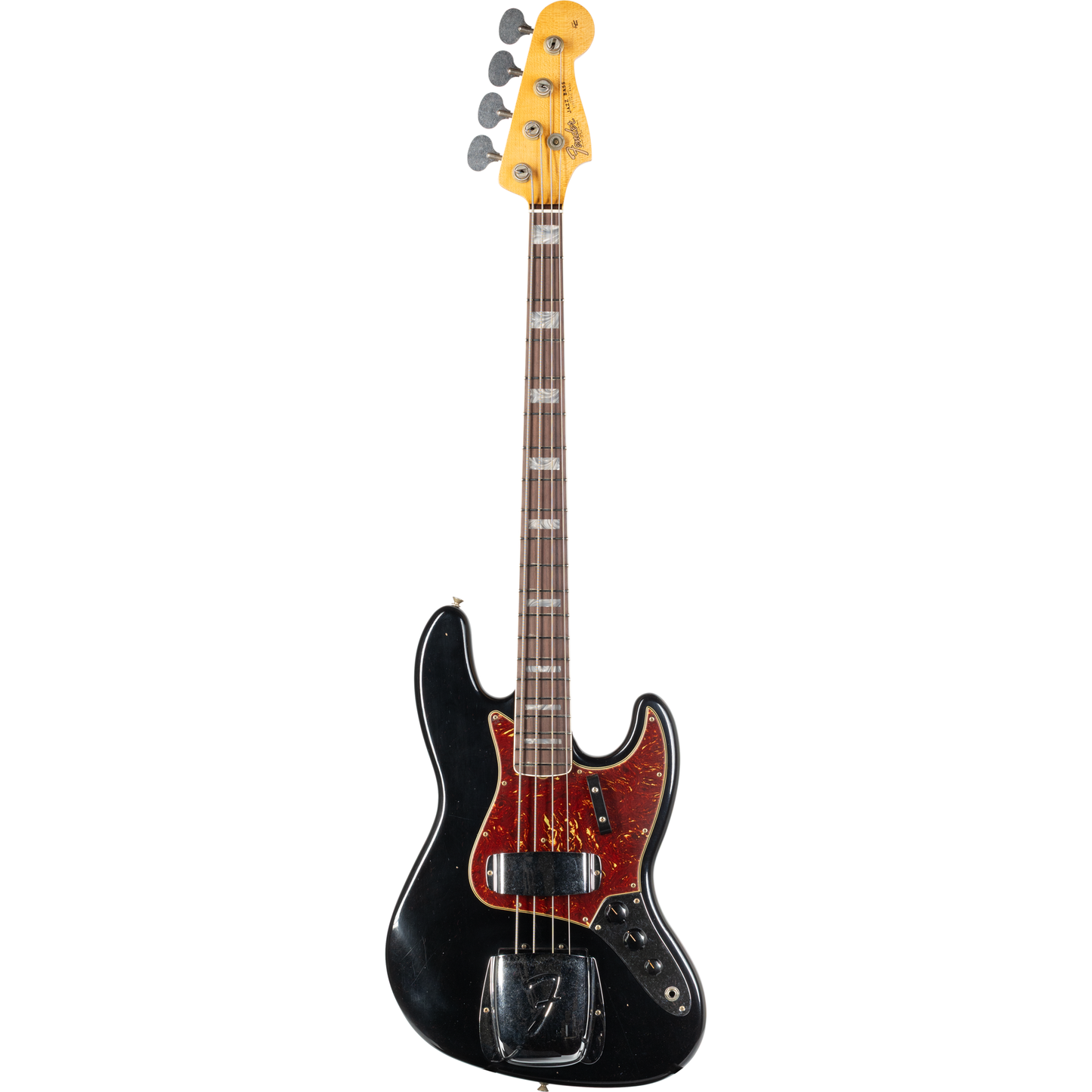 Fender Custom Shop 1966 Jazz Bass Journeyman Relic - Black