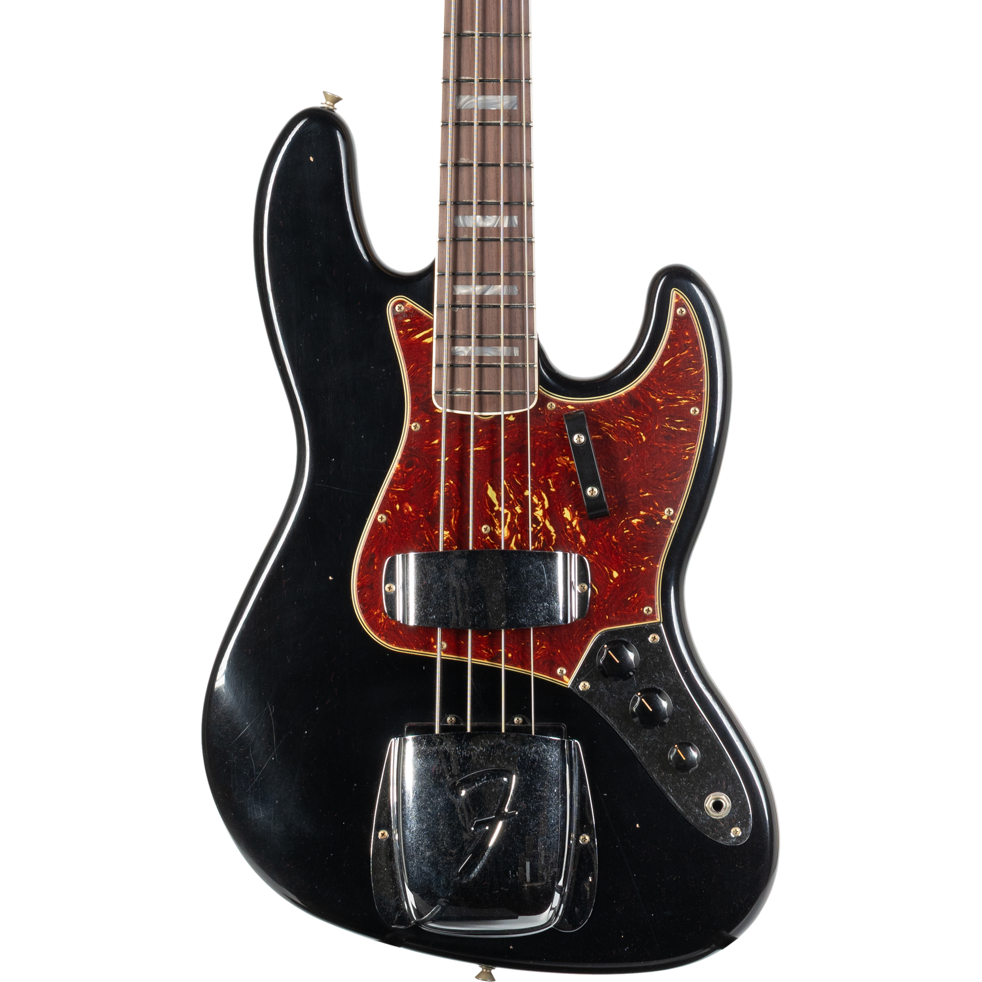 Fender Custom Shop 1966 Jazz Bass Journeyman Relic - Black – Alto