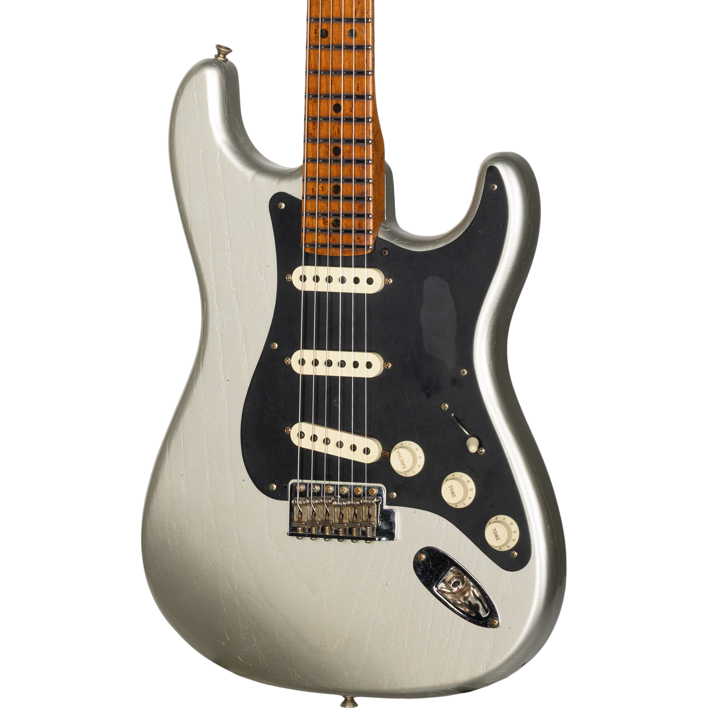 Fender Custom Shop American Custom Strat Journeyman Relic - Aged Inca Silver
