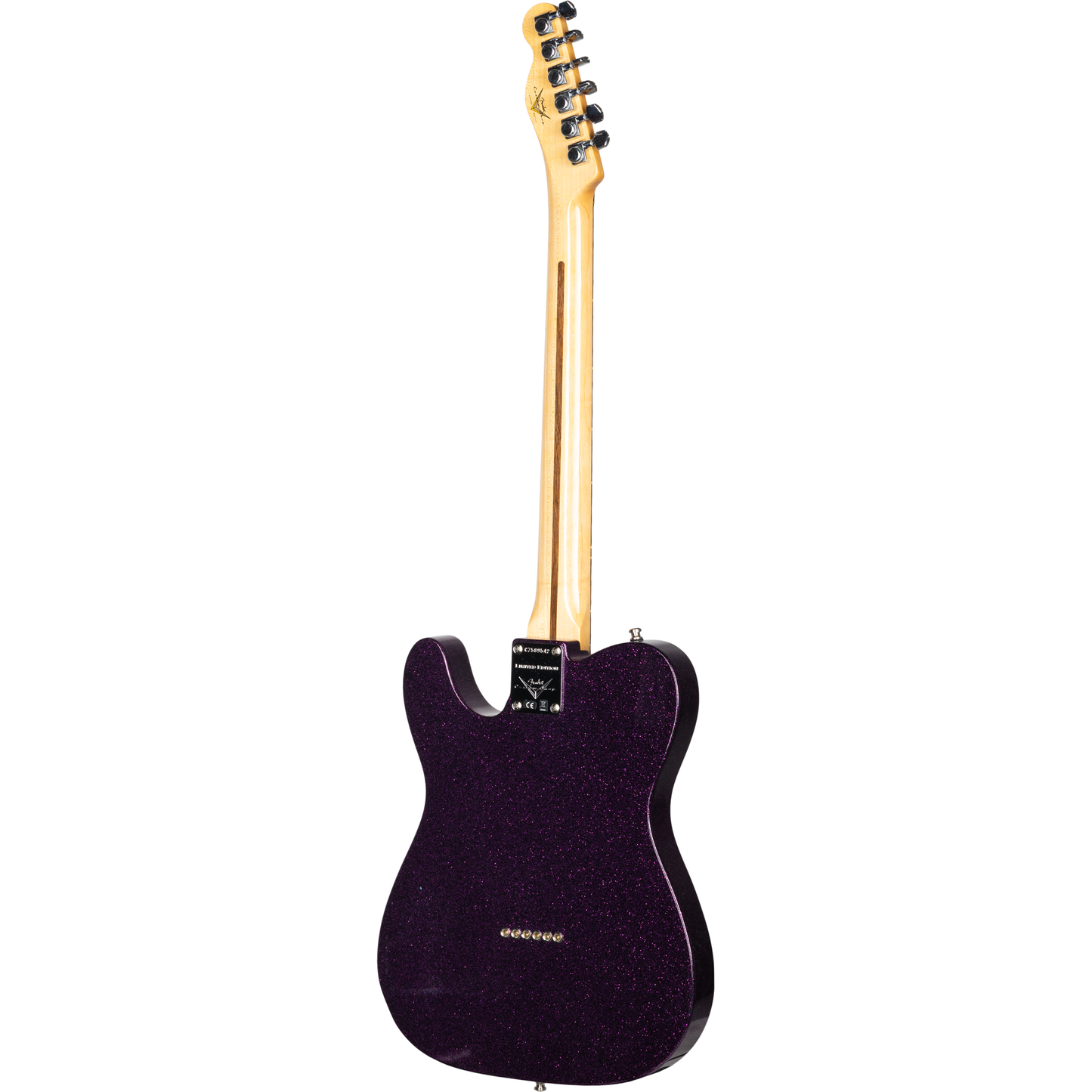 Fender Custom Shop Custom Deluxe Telecaster NOS - Magenta Sparkle