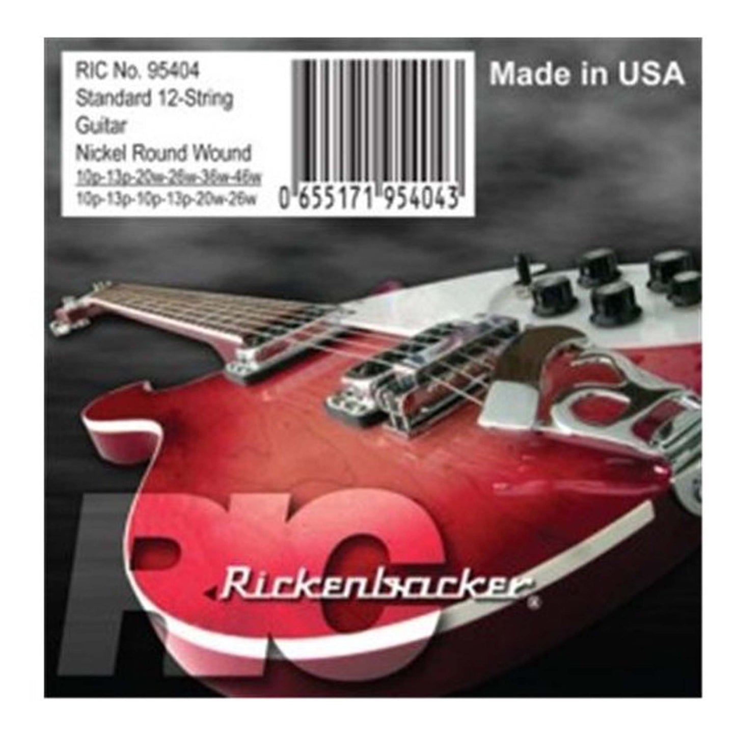 Rickenbacker 95404 12-String Electric Guitar Strings