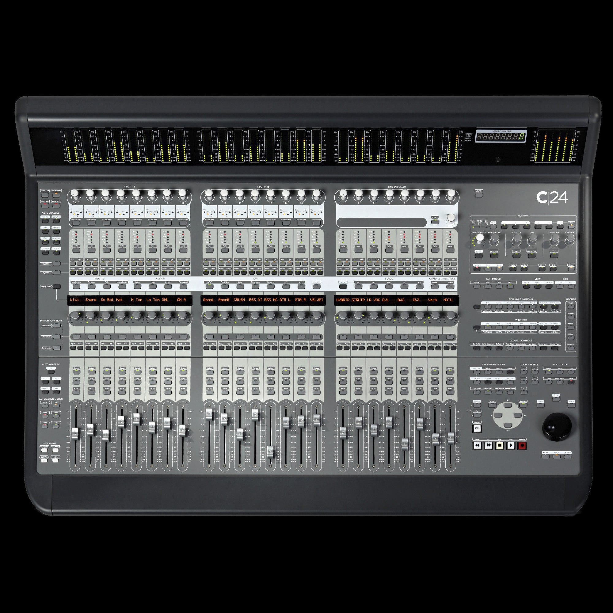 デジパネル Digidesign Avid C24 Control Surface – Alto Music