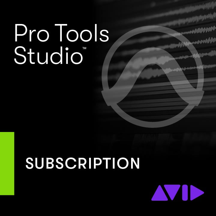Avid Pro Tools | Studio Perpetual w/ 1-Year of Updates + Support Plan