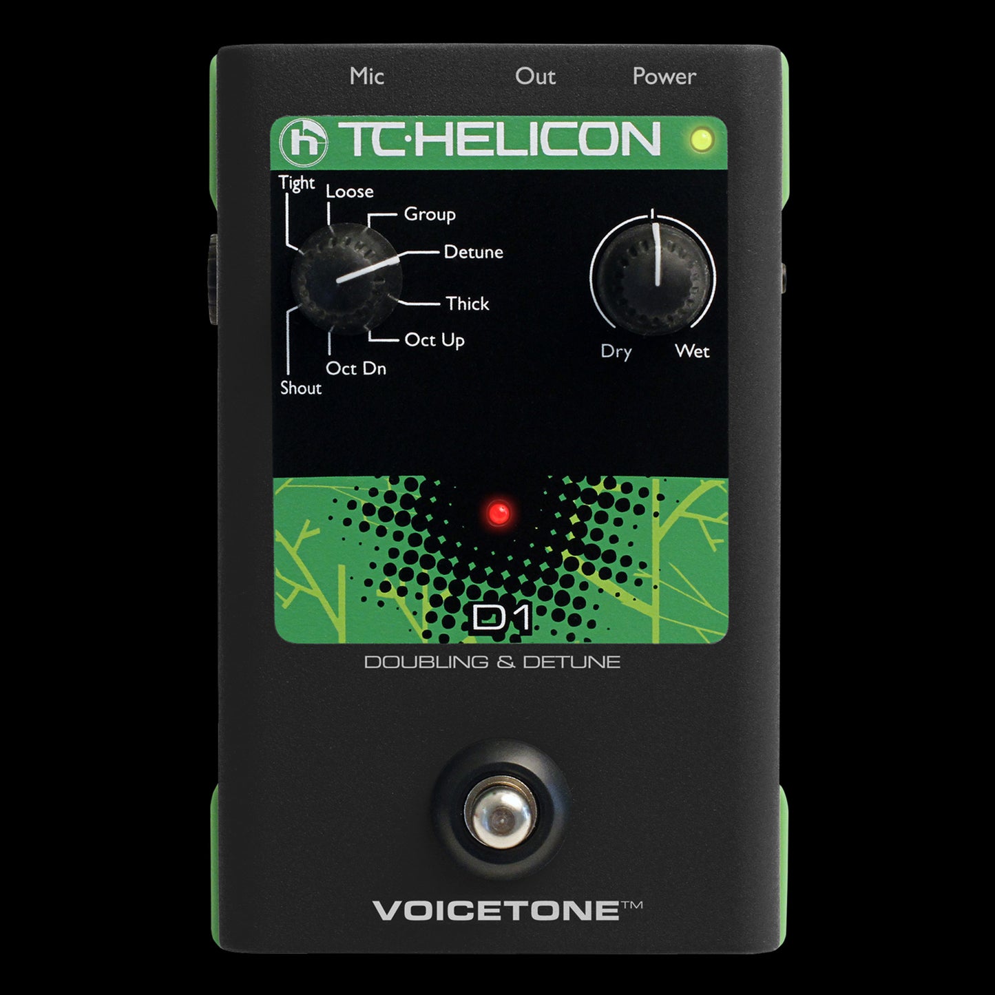 TC Helicon VoiceTone D1 Doubling & Detune Pedal