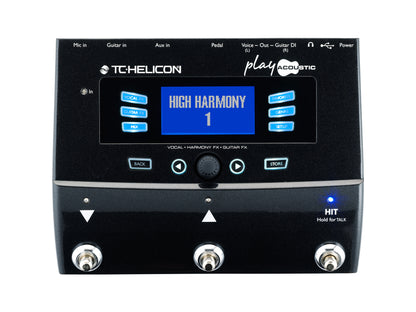 TC Helicon Play Acoustic Harmonizer / Guitar Effect Processor