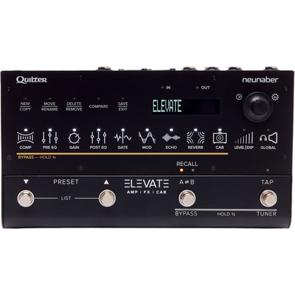 Quilter Elevate Intuitive Guitar Engine Multi-Effects Pedal