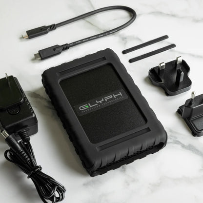 7.6TB Blackbox Plus SSD U.2 PRO, USB-C (3.2, Gen2), External Power