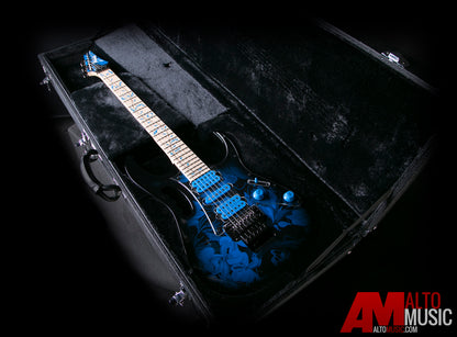 Ibanez JEM77P Steve Vai Signature Jem Electric Guitar - Blue Floral