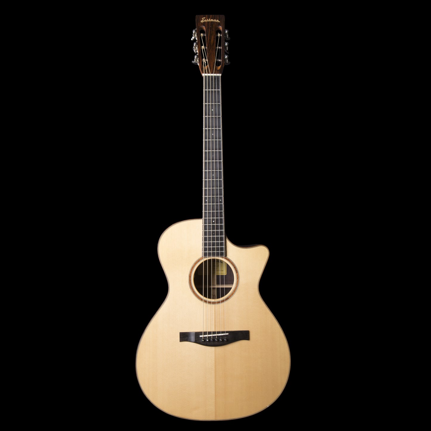 Eastman AC708CE Grand Concert Acoustic Electric Guitar w/ Case (A6050)