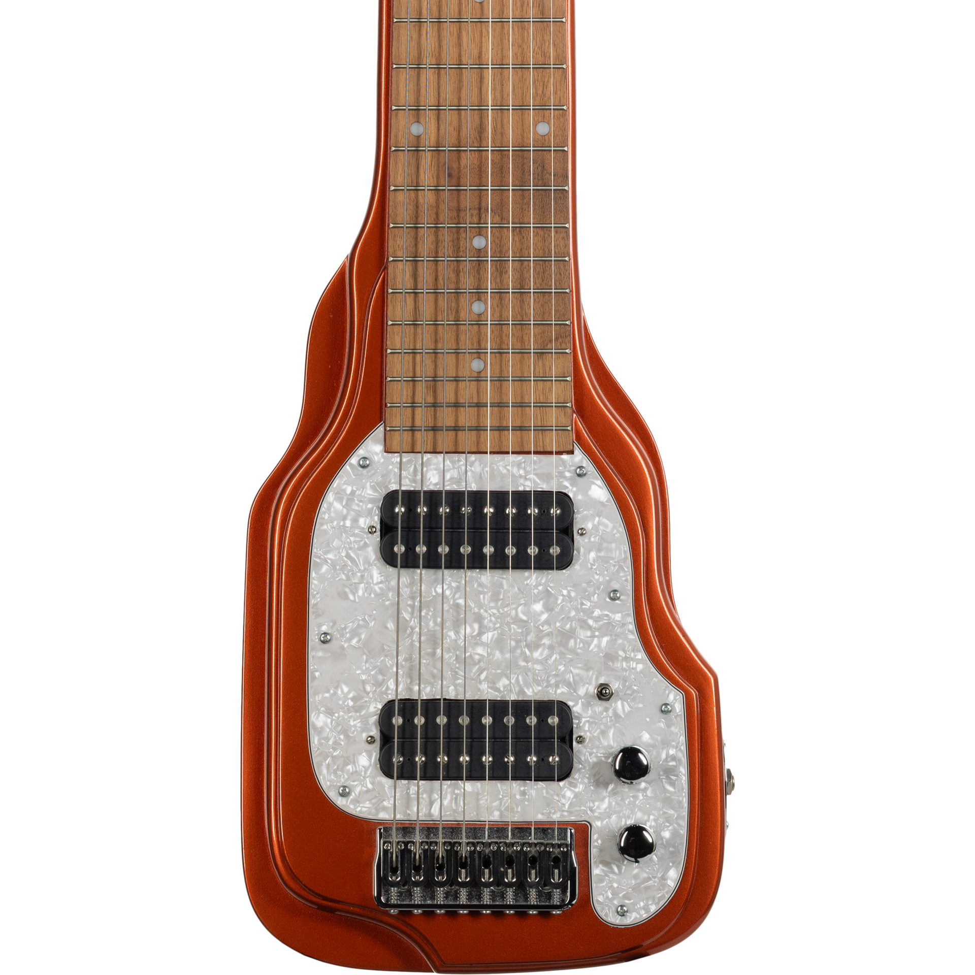 キル　オールドジャラ Morrell Custom Series 8-String Lap Steel Guitar - Metallic Rust