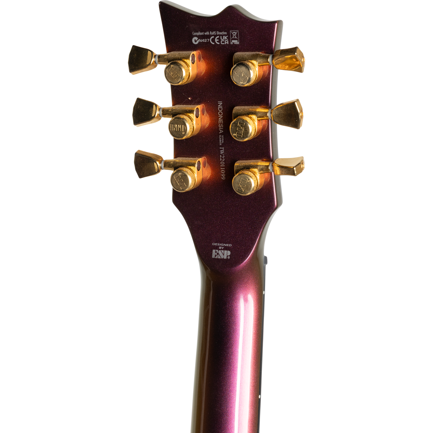 ESP LTD EC1000 Electric Guitar - Gold Andromeda