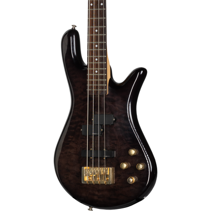 Spector Legend 4-String Electric Bass - Trans Black Burst